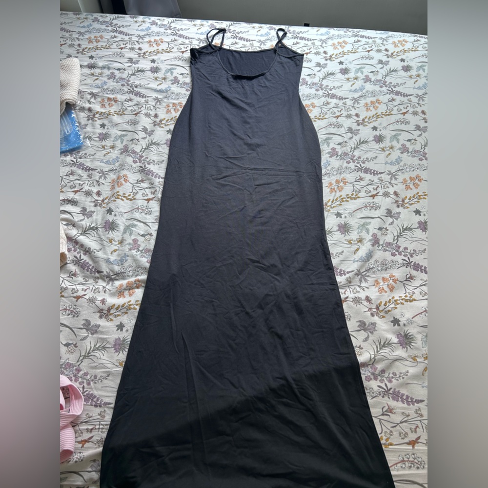 Bershka Black Maxi Dress